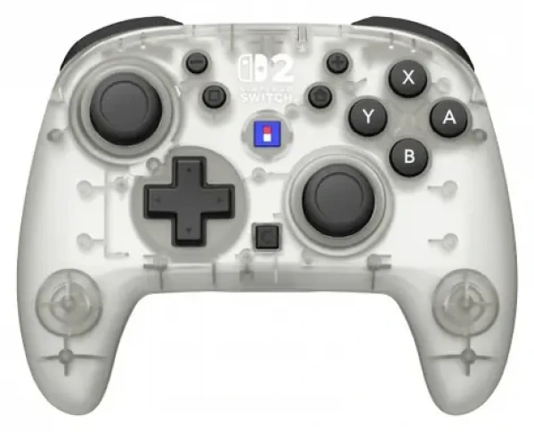 HORI Wireless HORIPAD Turbo (Frost) / Ovladač pro Nintendo Switch 2 / bezdrátový / TMR páčky / výdrž baterie 10 h (100002204166)