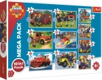 Trefl - Puzzle - Požárník Sam 10v1