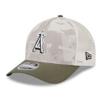 New Era Pánská kšiltovka Los Angeles Angels MLB 2025 Armed Forces 9FORTY M-Crown A-Frame Snapback