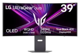 39" LG 39GX900A-B černá / Monitor / OLED / 3440x1440 / 21:9 / 240Hz / 0,03ms / HDMI 2.1 / DP 1.4 (39GX900A-B)
