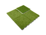 Plastová dlažba – FATRASTEP Grineris - 30×30×2,5 cm zelená (balení 9 ks = 0,81 m²)
