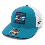 Fanatics Pánská kšiltovka San Jose Sharks NHL Authentic Pro A/Cap Structured Mid-Crown Adj Cap