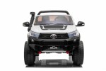 Mamido Dětské elektrické autíčko Toyota Hilux 4x4 bílé