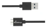 MediaRange MRCS240 černá / USB kabel / USB-A - Micro-USB B / USB 3.2 Gen 1 / 1,8 m (MRCS240)