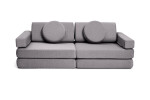 SHAPPY Dětská rozkládací pěnová pohovka SHAPPY PLAY mini Barva: Soft Beige