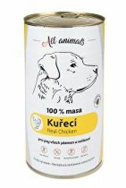 All Animals DOG kuřecí mleté 1200g