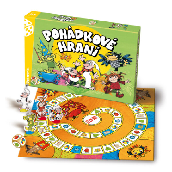 Společenská hra Pohádkové hraní Večerníček