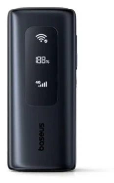 Baseus EnerGeek GX11 černá / Powerbanka / MiFi hotspot / 20000 mAh / 67W (6932172695743)