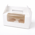 Cake star krabička na 2ks cupcakes s vložkou 16,5 x 9,2 x 8,7 cm