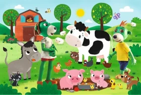 Trefl - Puzzle - Treflíci na farmě MAXI