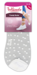 Módní silonkové ponožky s puntíky TRENDY SOCKS - BELLINDA - bílá 39 - 42