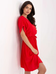 MI SK šaty A63751.67 červená jedna velikost