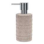 Spirella RELIEF / Dávkovač mýdla / béžový / porcelán / 300 ml