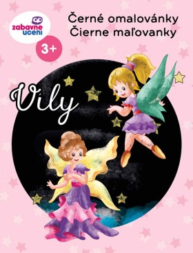 Ditipo Ditipo, 5426001, černé omalovánky, Víly, A4