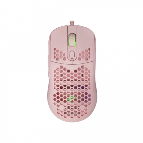 White Shark GM-5007 GALAHAD růžová / Herní myš / optická / 7200 DPI / 6 tlačítek / USB / RGB (GALAHAD-P)