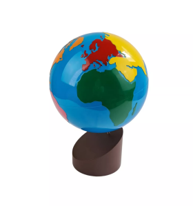 Moyo Montessori Moyo Montessori Glóbus - barevné kontinenty