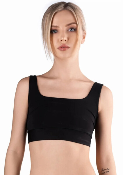 Dámský Crop Top Meméme Black černá