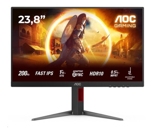 AOC MT 23,8" 24G4HA - 1920x1080,IPS,200Hz,HDR10,2xHDMI,1xDP,Repro,Pivot EDF_1681372
