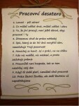 Pergamen pracovní desatero