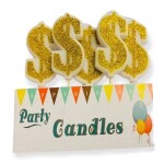 Dortisimo Svíčky Znaky dolaru (5 ks)