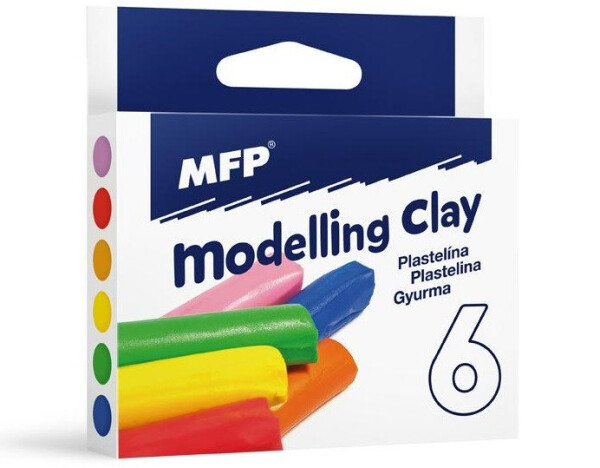 Modelovací hmota - sada 6 ks