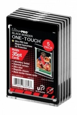 Ultra PRO Magnetické pouzdro UP One Touch Holder Black Border 35 pt (5 ks v balení)