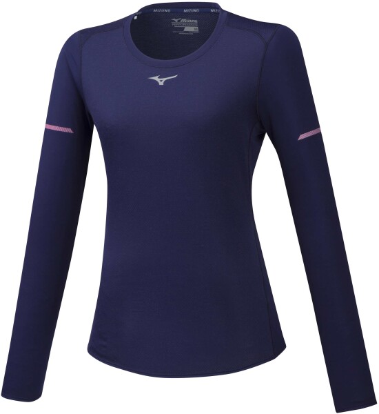 Termotričko Mizuno Breath Thermo Mesh LS Tee J2GA973112 Velikost textilu: M