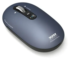 PORT CONNECT Pure MAC modrá / Bezdrátová nabíjecí myš / Bluetooth / FreeWheel / 3200 DPI (910505)