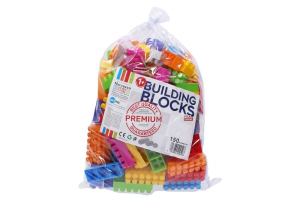 Stavebnice barevná 150 ks, Wiky, W055305