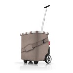 Nákupní košík na kolečkách Reisenthel Carrycruiser Herringbone mokka