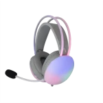 White Shark GH-2342 FIREFLY bílá / Herní Headset / 2.1m / 2 x 3.5mm + USB / RGB / PC Mac Xbox PS4/PS5 (FIREFLY-W)