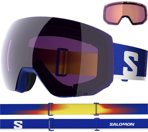 Lyžařské brýle Salomon RADIUM PRO, Race Blue
