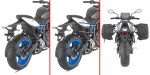 Tr3126 trubkový rychlosundávací držák brašen pro Suzuki Gsx-8S/8R (23-24), systém Remove-X