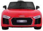 Mamido Dětské elektrické autíčko Audi R8 Spyder červené