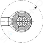 GEBERIT - Příslušenství Sprchová odpadní souprava pro vaničku, odtok 90 mm, výška vodního uzávěru 50 mm 150.550.00.1