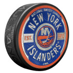 Mustang Puk New York Islanders NHL Gear Puck Design Trimflexx