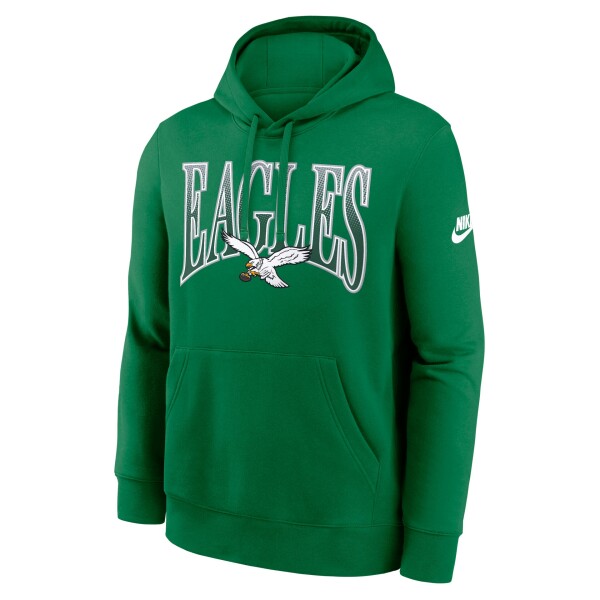 Nike Pánská mikina Philadelphia Eagles NFL Throwback Full Blitz Club Hoodie Velikost: XL
