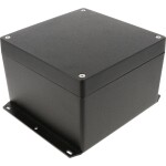 Hammond Electronics 1550Z139FBK univerzální pouzdro 160 x 160 x 102 litý hliník černá 1 ks