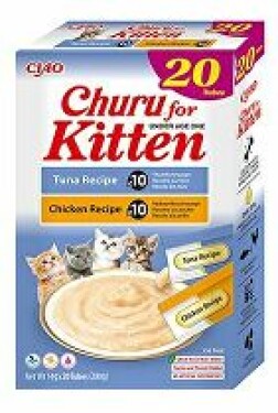 Churu Cat BOX Kitten Variety Tuna&Chicken 20x14g