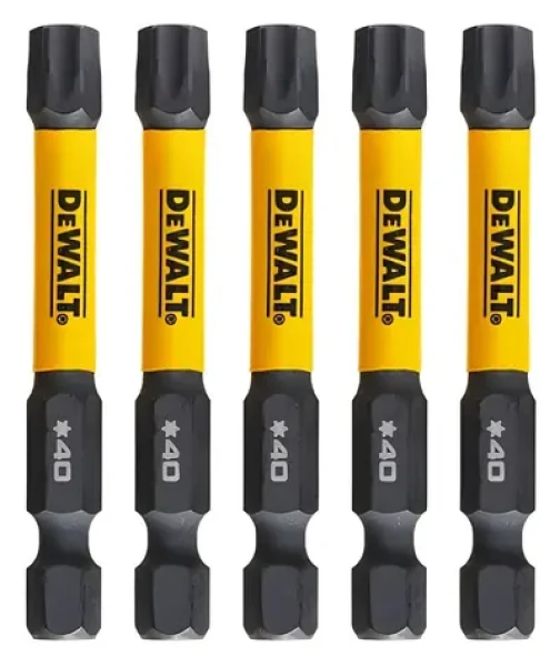 DeWalt Sada bitů T40 / Bity / Extreme Torx / 57 mm / 5 ks (DT7399T)