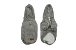 Cotex bavlněná mikina pro psa s poutkem Barva: Červená, Délka zad (cm): 24, Obvod hrudníku: 34 - 38 cm