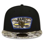 New Era Pánská kšiltovka Los Angeles Rams NFL 2021 On-Field Salute to Service 59FIFTY Fitted Velikost: 7 1/4