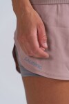 Běžecké šortky SALMING Essential 2-in Shorts DustyPink/Grey Velikost textilu: