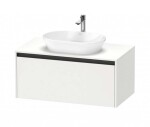 DURAVIT - Ketho.2 Umyvadlová skříňka s výřezem 46x100x55 cm, 1 zásuvka, matná bílá K24886018180000