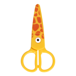 Colorino Colorino, 37275, dětské nůžky pro nejmenší, celoplastové, 12,5 cm, mix barev, 1 ks Barva: Červená