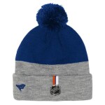 Outerstuff Dětská zimní čepice New York Islanders NHL Draft Cuffed Beanie With Pom