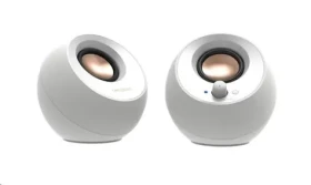 Creative Pebble V3 bílá / reproduktory / 2.0 / USB / Bluetooth / 3.5mm jack / 8W (51MF1700AA002)