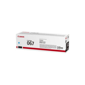 Canon TONER 067 azurová pro i-SENSYS LBP631Cw, LBP633Cdwa, MF651Cw, MF655Cdw, MF657Cdw (1250 str.) - originální EDF_1002699