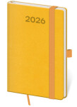 Diář 2026 týdenní kapesní Print Pop - žlutá
