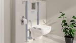GROHE - Solido Set předstěnové instalace, klozetu Edge Ceramic a sedátka softclose, tlačítko Even, chrom 39816000